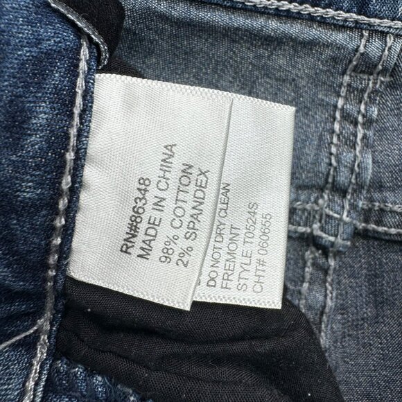 Tru Luxe Womens Studded Bootcut Jeans Size 10 Blue Denim - Picture 4 of 13